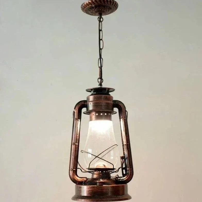 Luminaire Ancien Suspension Fer Forgé Vintage - Clowas.fr