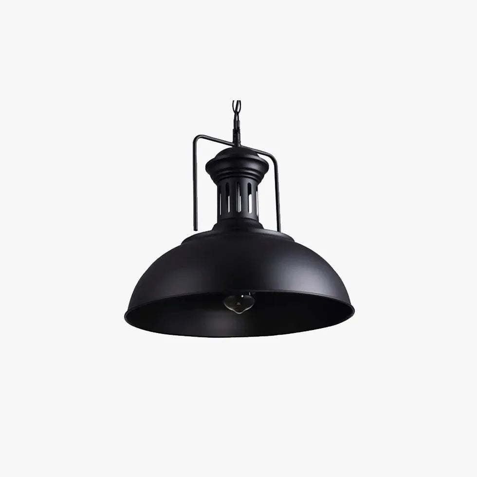 Metal Arch Industrial Living Room Pendant Light