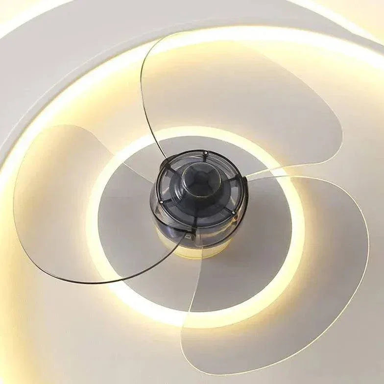 Ventilateur Luminaire De Plafond Led Moderne Ultra-Mince - Clowas.fr