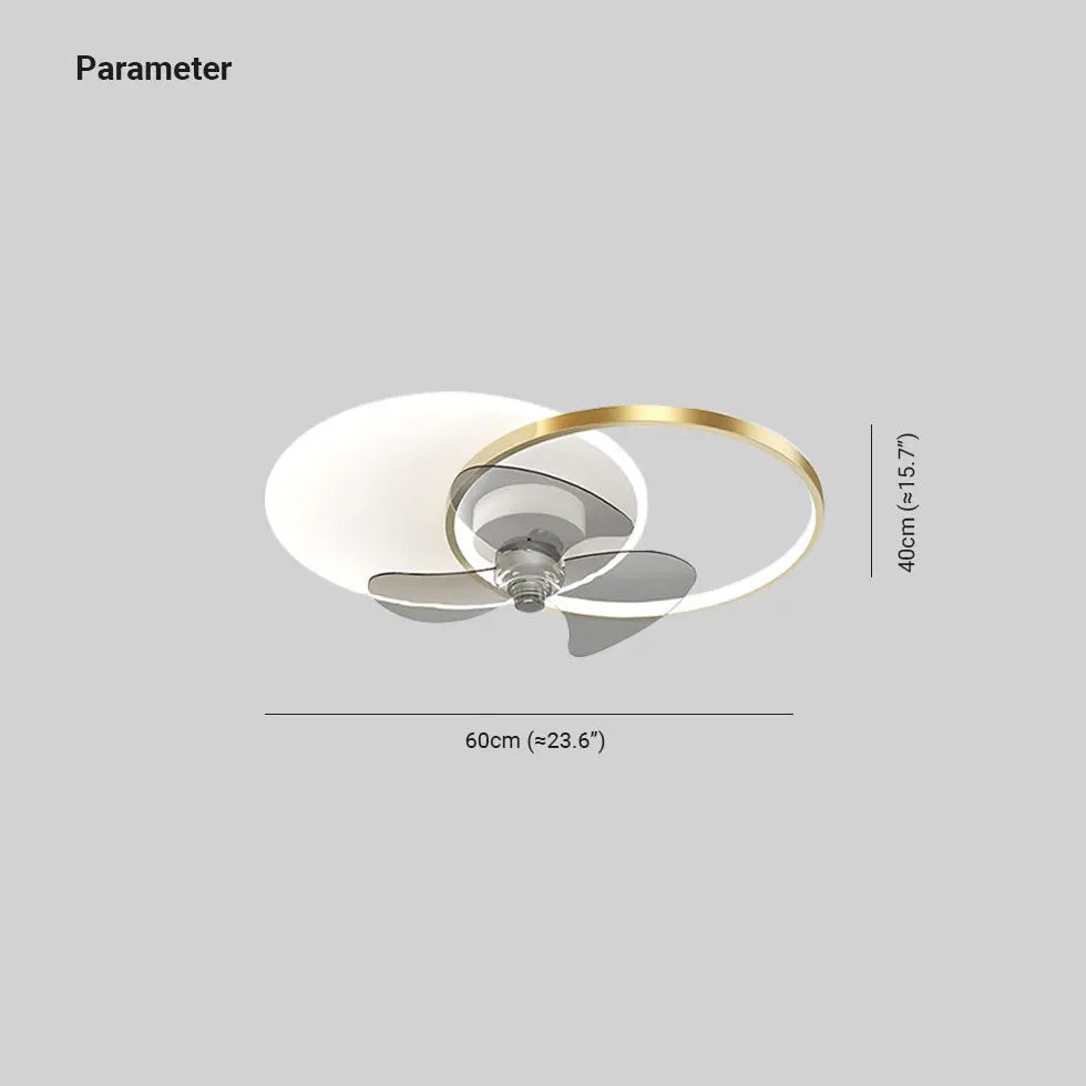 Plafonnier de chambre ventilateur nordique puissant