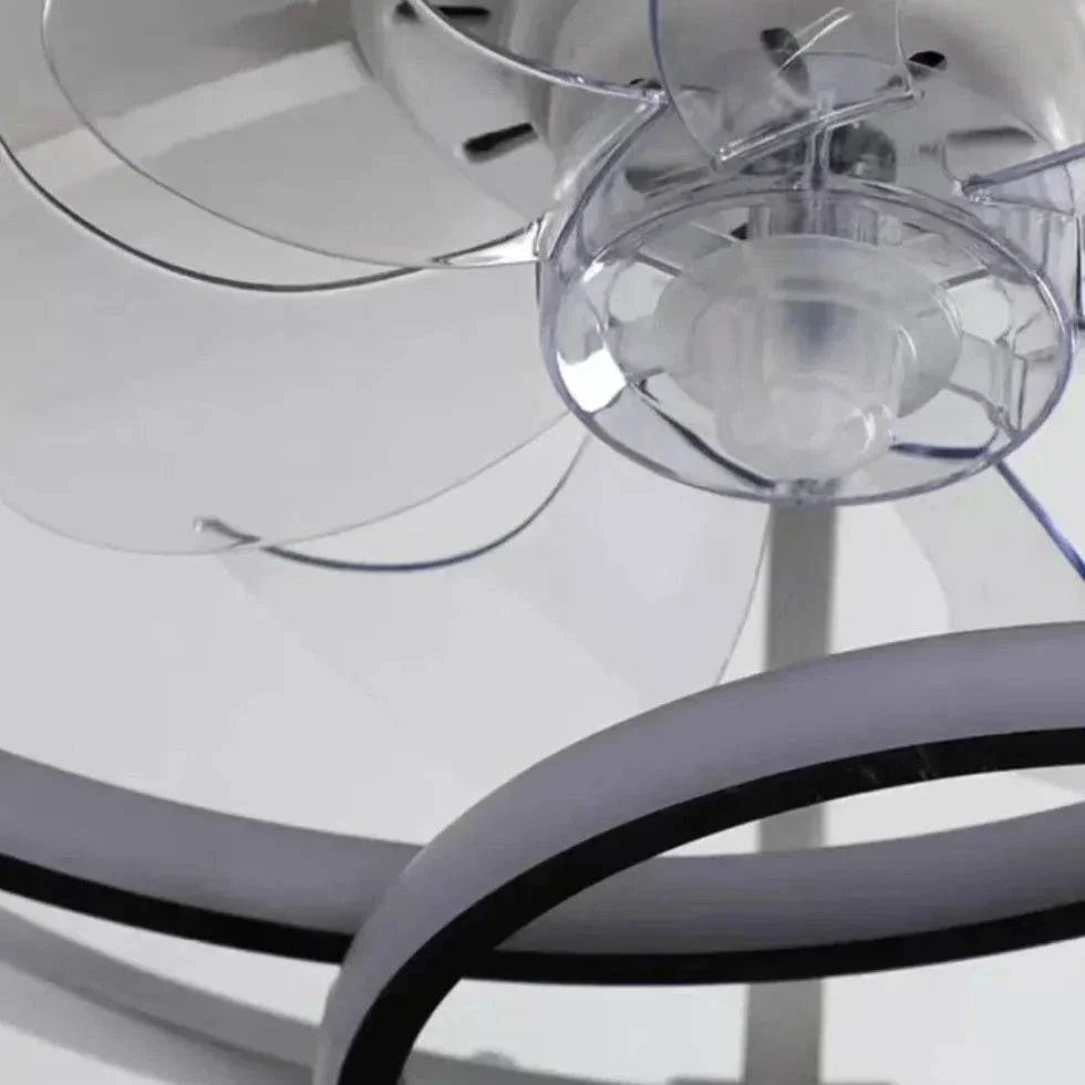 Lampes De Plafond Ventilateur Invisible Led Nordique Chambre - Clowas.fr