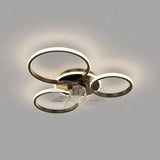 Plafonnier Led Moderne Et Créatif Avec Ventilateur Led - Clowas.fr