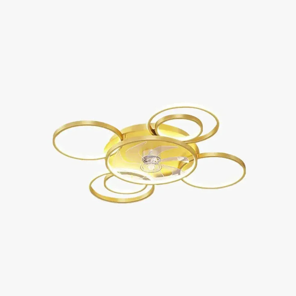 Anneau Lumineux Simple Pour Ventilateur De Chambre À Coucher - Clowas.fr