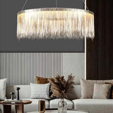 Ring-shaped Tassel Modern Luxury Pendant Light