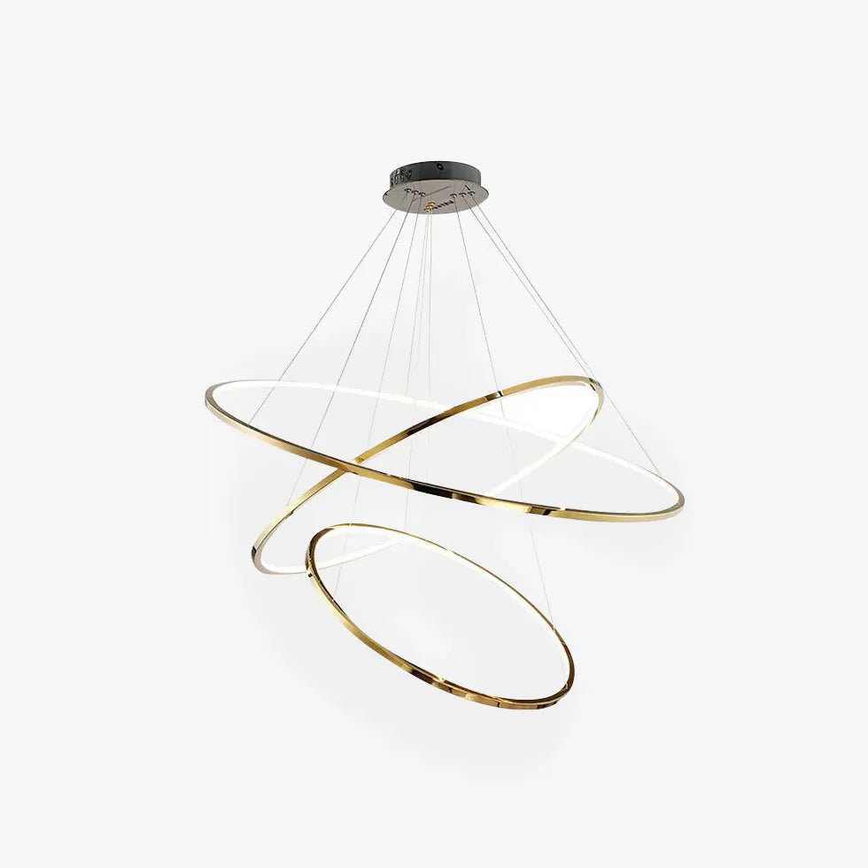 Lustre rond design créatif moderne nordique