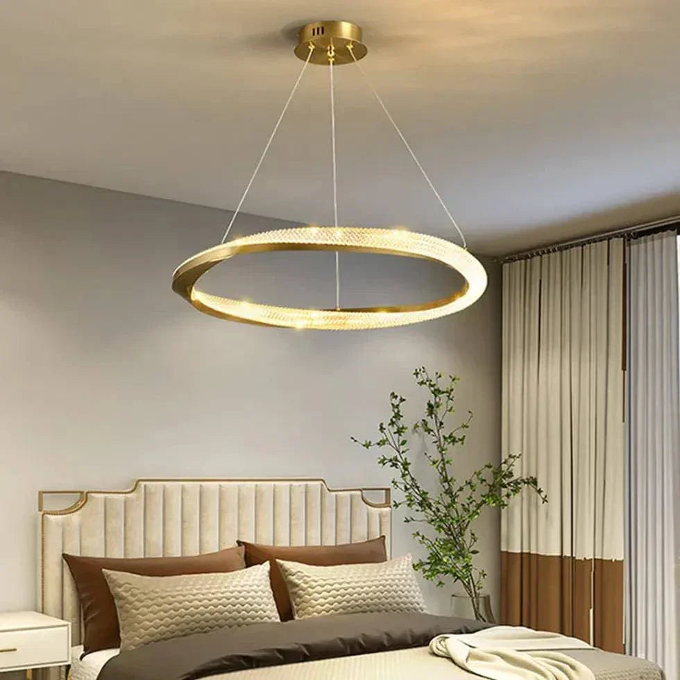 Suspension Led Ronde Moderne Et Luxueuse - Clowas.fr