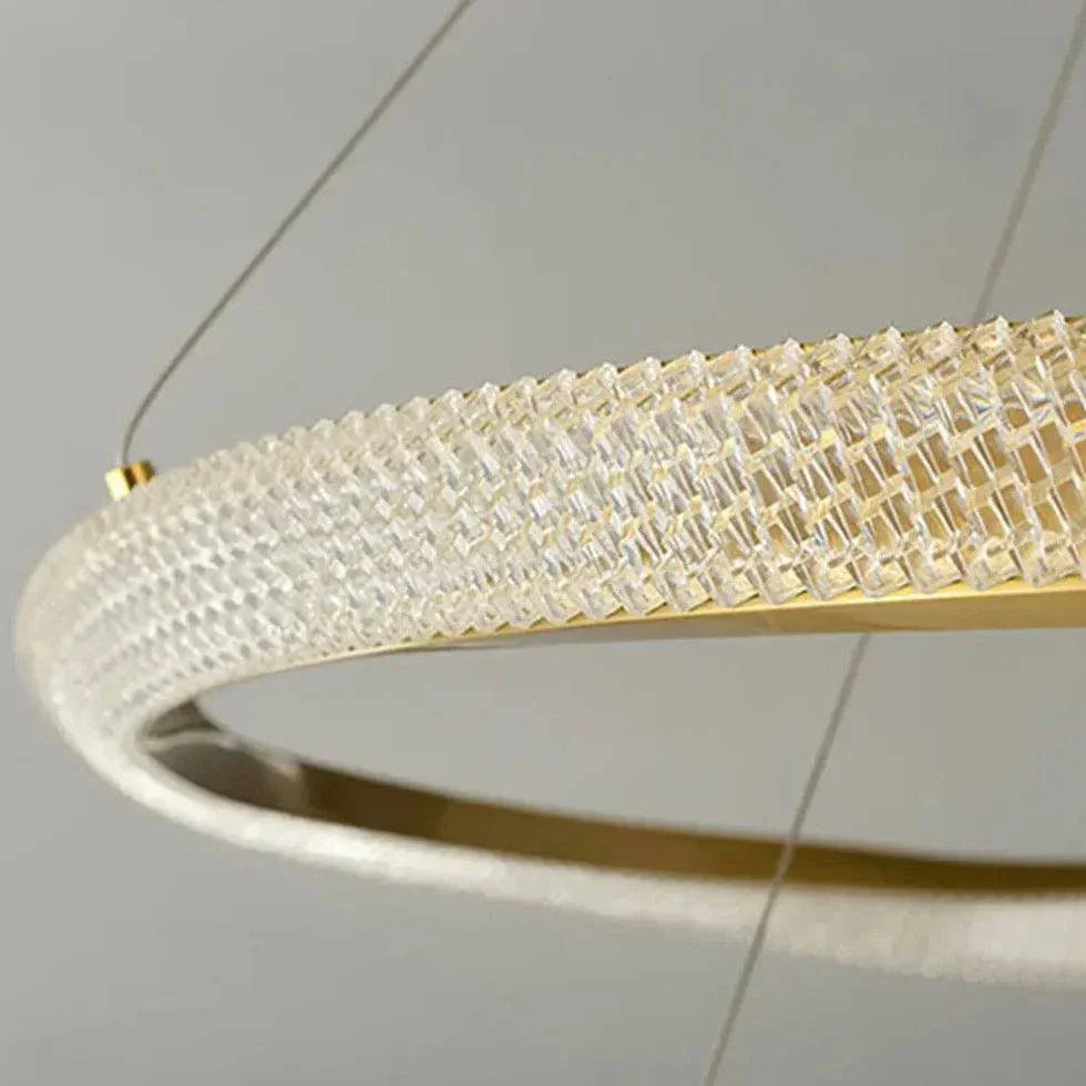 Suspension Led Ronde Moderne Et Luxueuse - Clowas.fr