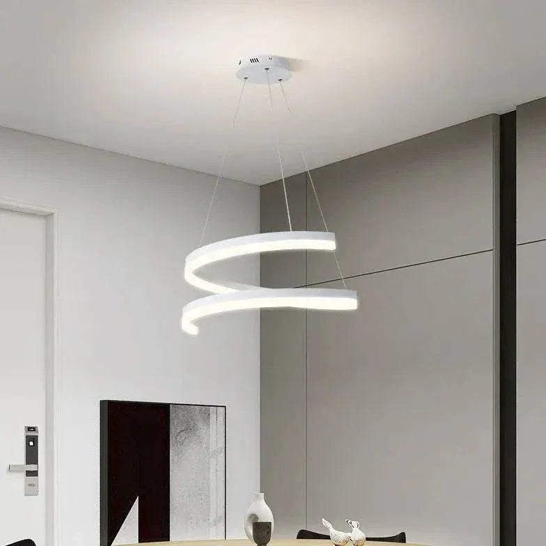 Lustre Fil Créatif Moderne Bureau Minimaliste - Clowas.fr