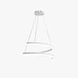 Office white led modern chandelier