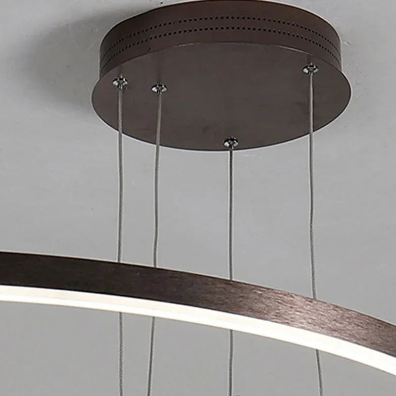 Luminaire suspension circulaire moderne élégant