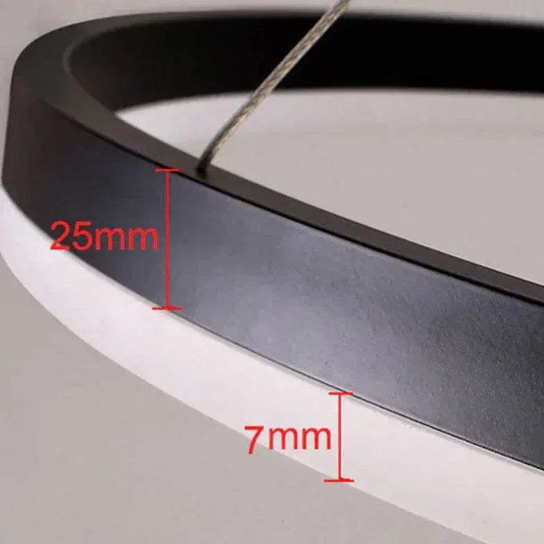 Luminaire Suspension Circulaire Moderne Élégant - Clowas.fr