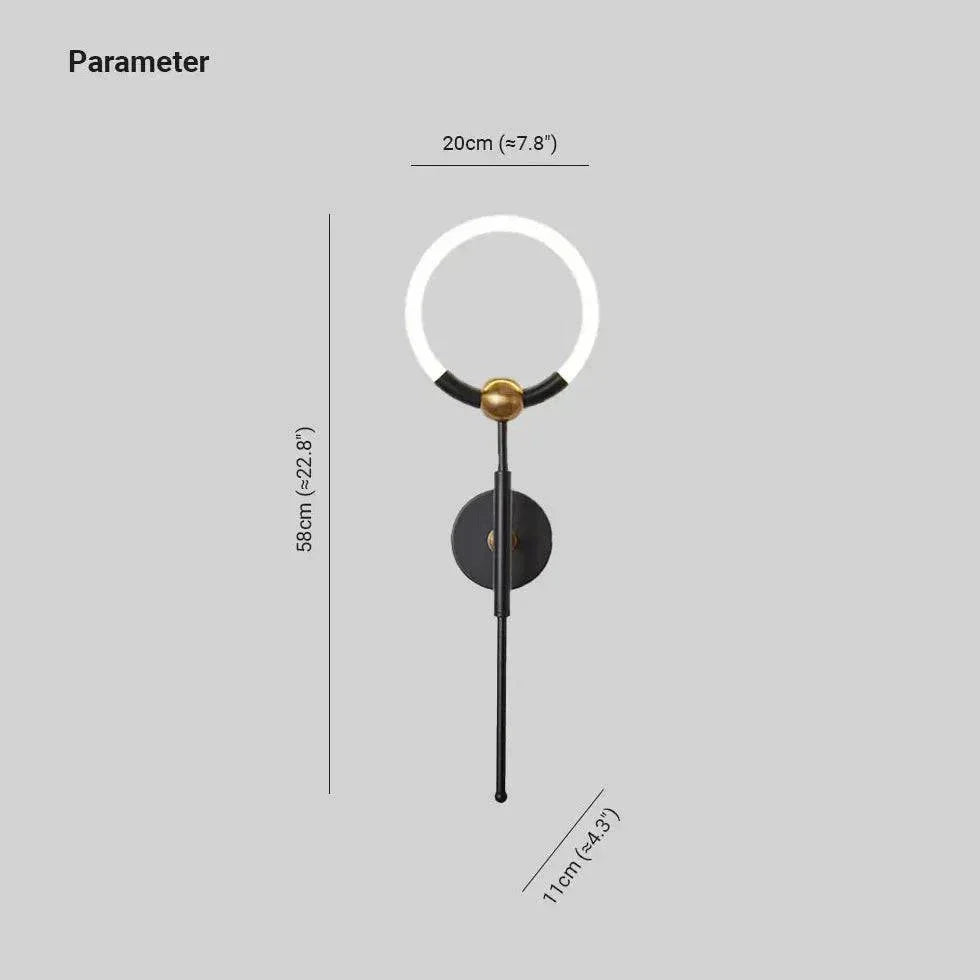 Applique Murale Led Minimaliste Style Nordique - Clowas.fr