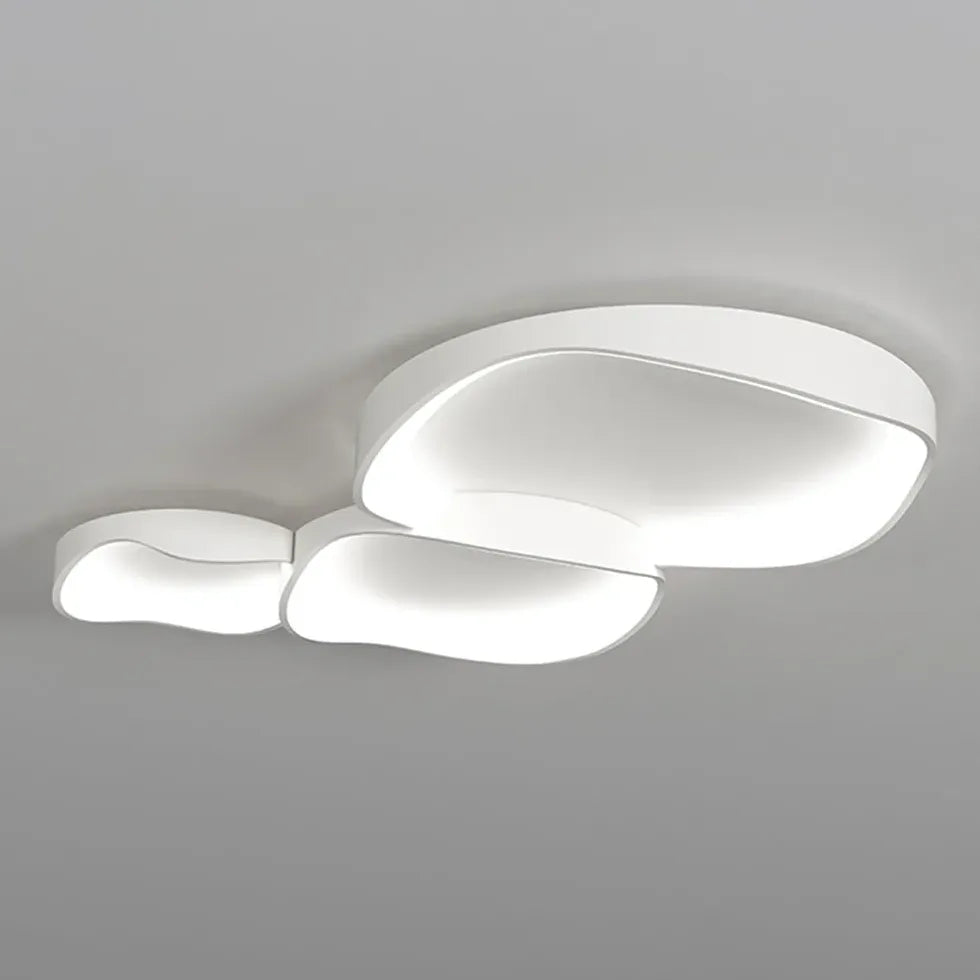 Streamlined Circular Design White LED Ceiling Light