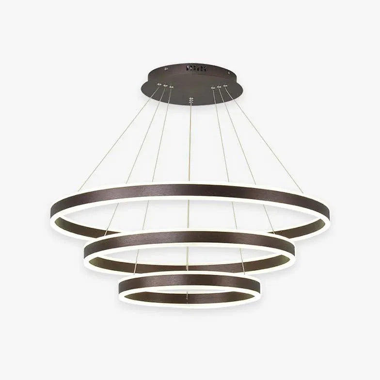 Multi-Layer Ring Lighting Modern LED Pendant Light