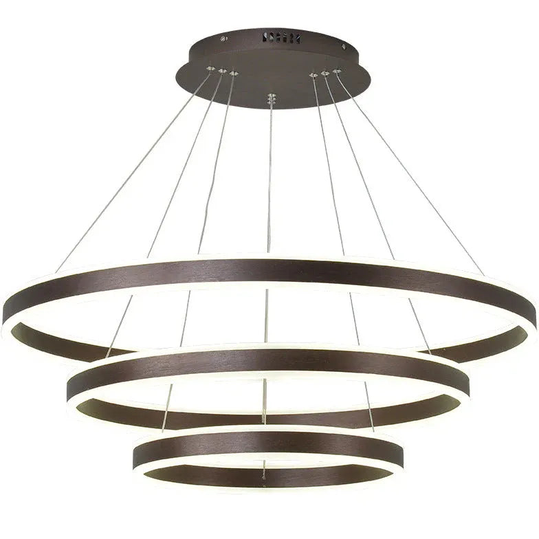 Multi-Layer Ring Lighting Modern LED Pendant Light