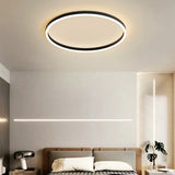 Plafonnier encastré LED rond creux moderne