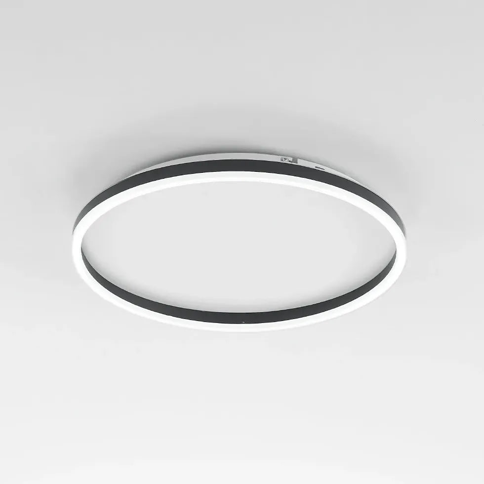 Plafonnier encastré LED rond creux moderne