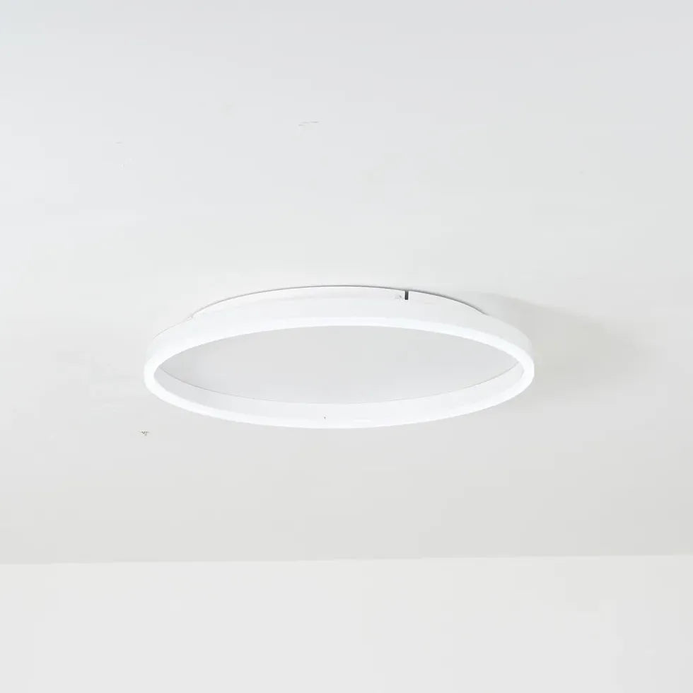 Plafonnier encastré LED rond creux moderne