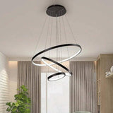 Suspension Led Circulaire Design Moderne Minimaliste - Clowas.fr