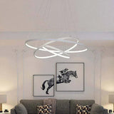 Suspension Led Circulaire Design Moderne Minimaliste - Clowas.fr