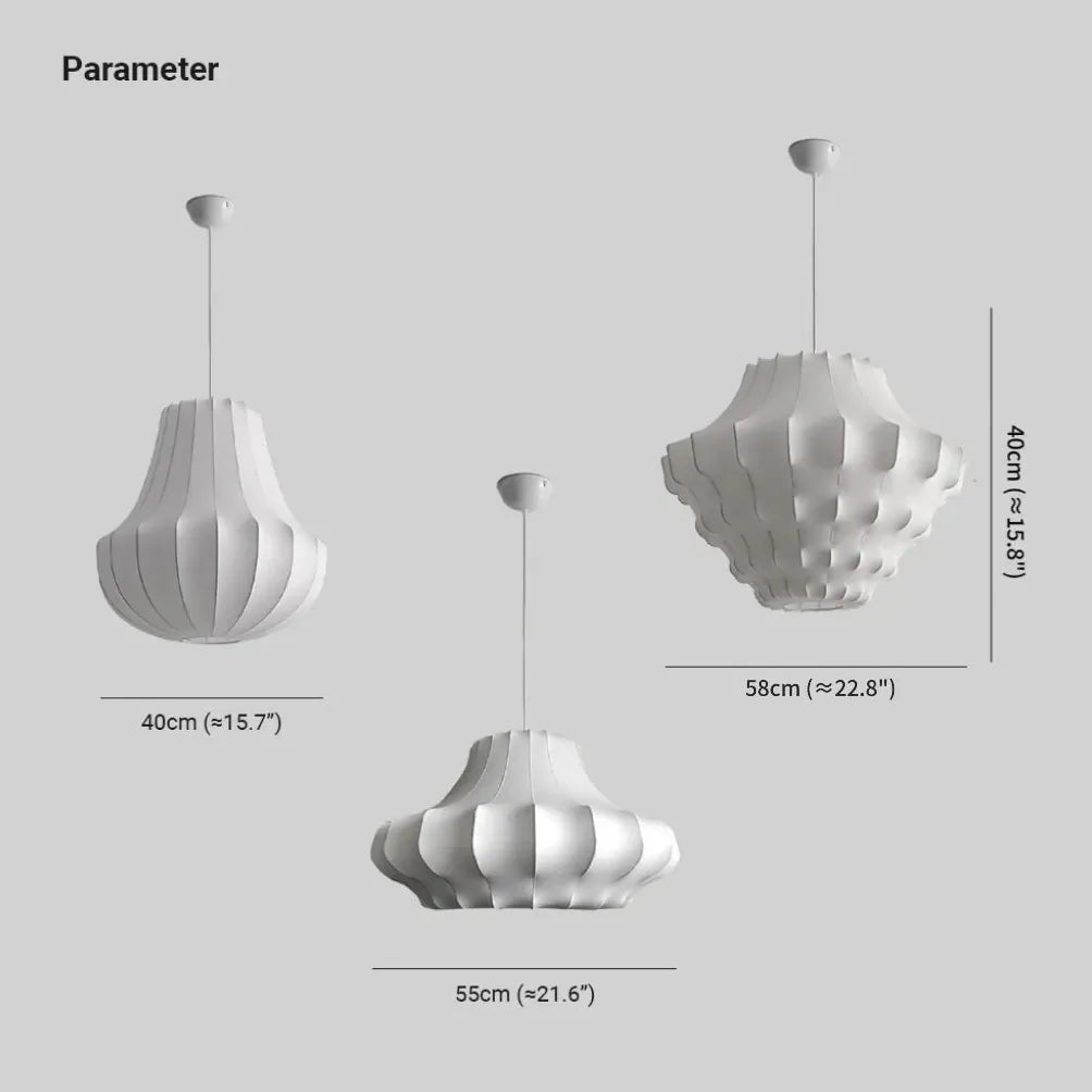 Lustre moderne blanc en fil métallique