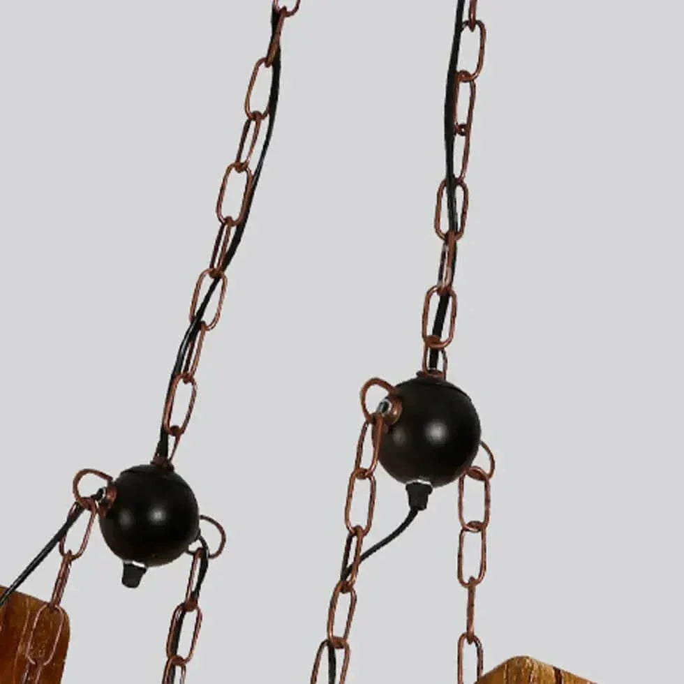 Suspension Vintage En Bois En Forme D'Ancre - Clowas.fr
