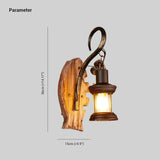 Lampe Mural Vintage En Bois De Poisson - Clowas.fr