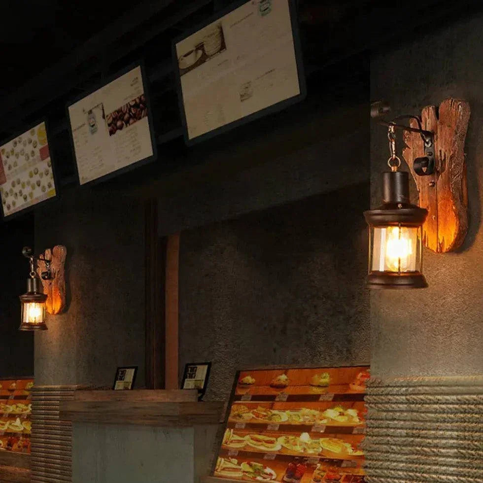 Applique Murale Pirate Au Décor Industriel Rétro - Clowas.fr