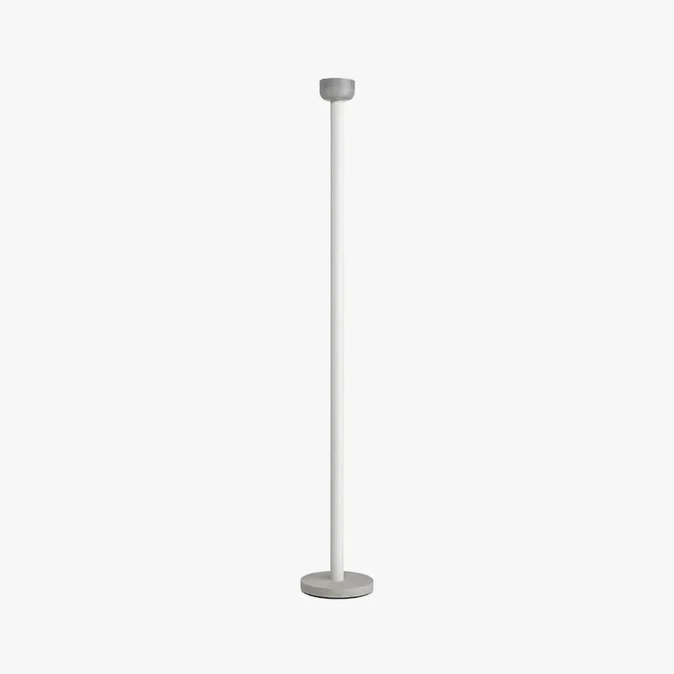 Black Tubular LED Floor Lamp