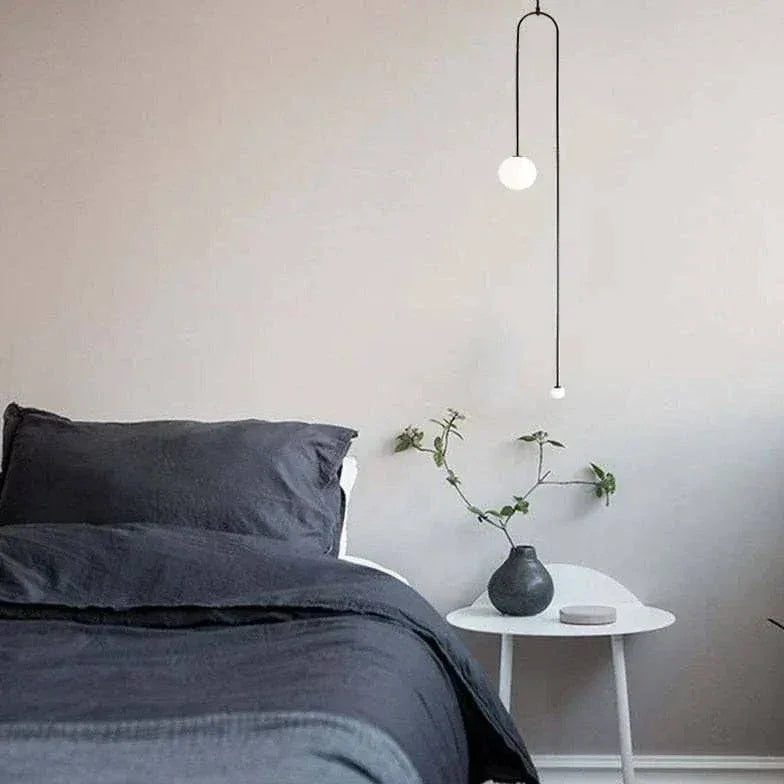 Suspension Décentrée Design Créatif Nordique Moderne - Clowas.fr