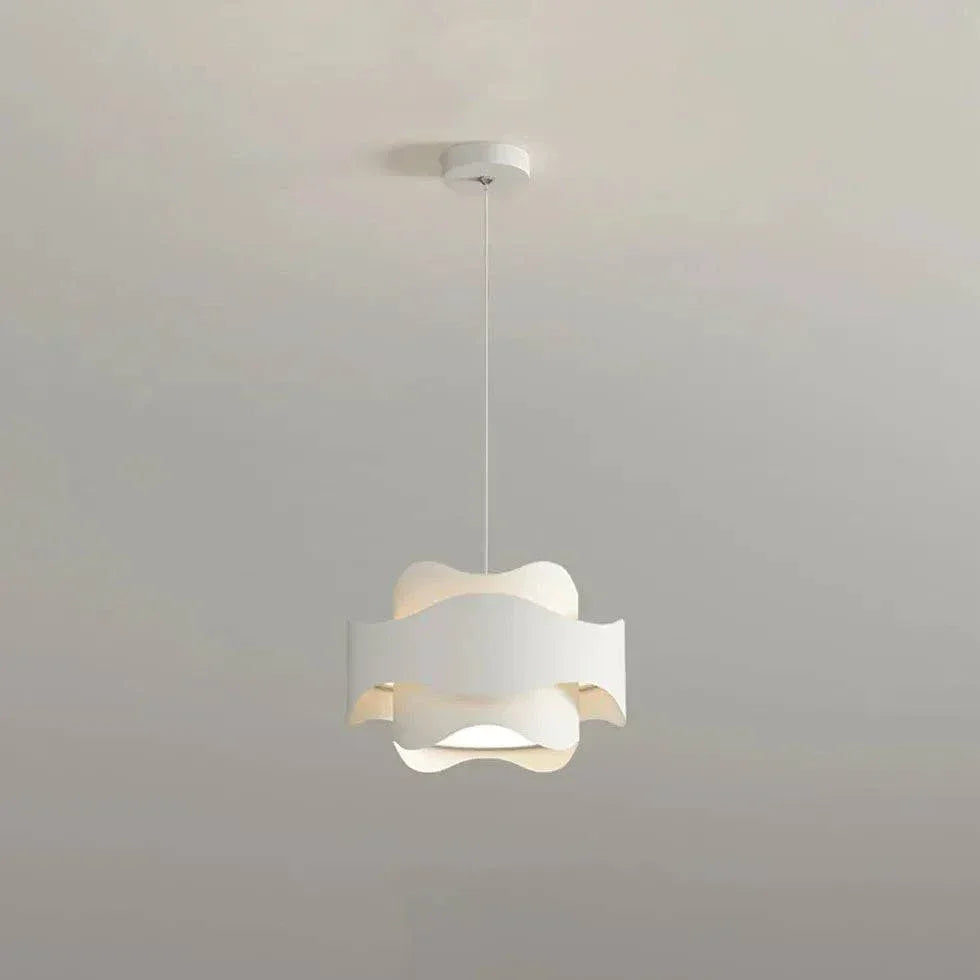 Suspension Luminaire Blanche Moderne Nordique Minimaliste - Clowas.fr