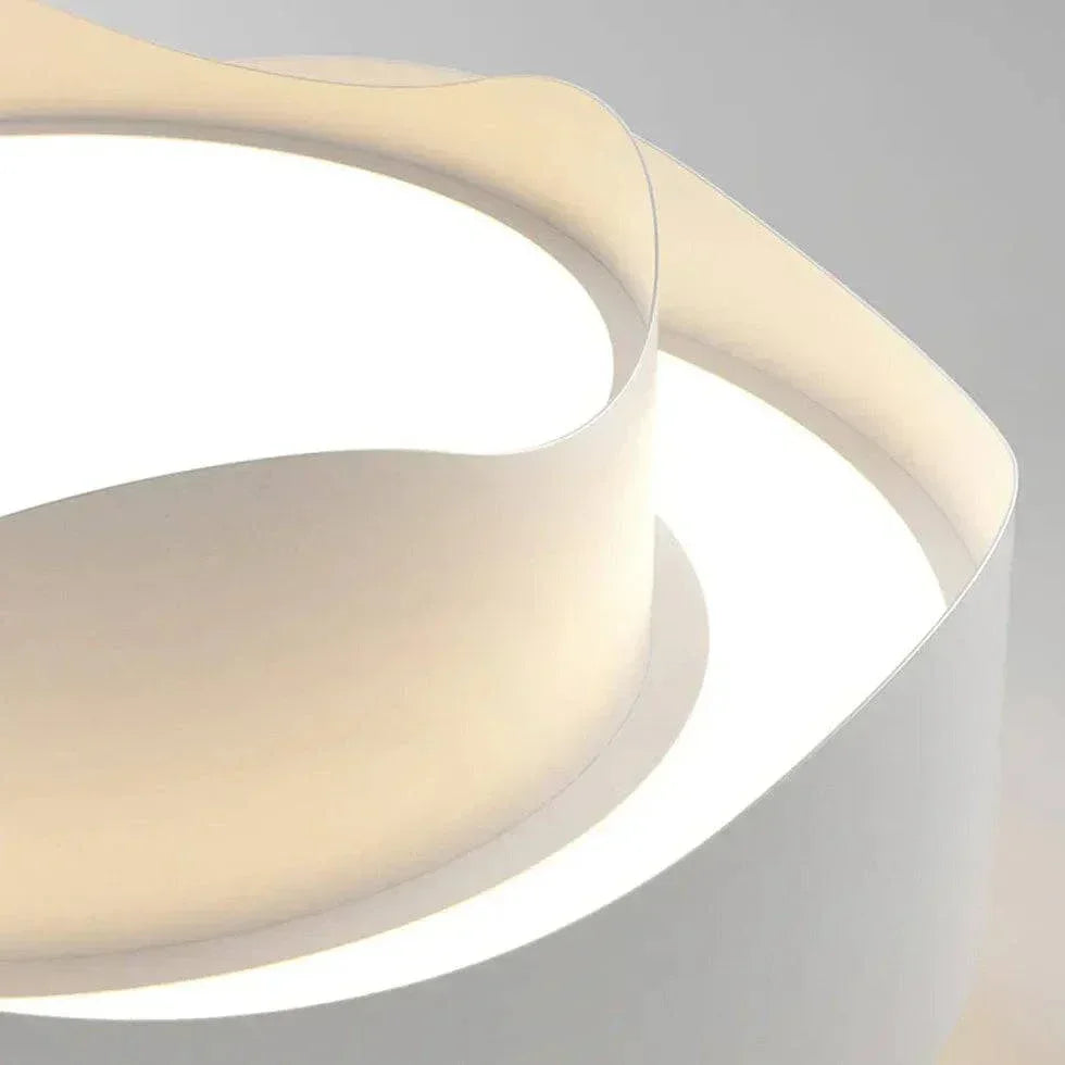 Suspension Luminaire Blanche Moderne Nordique Minimaliste - Clowas.fr