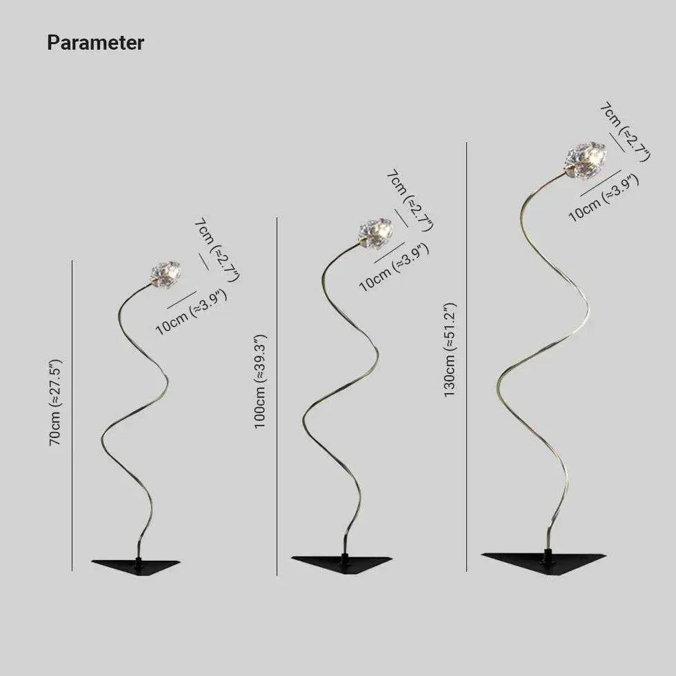 Lampadaire D'Extérieur Jardin Led Décoratif Étanche - Clowas.fr