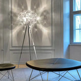 PMMA Spherical Decorative Tripod Floor Lamp