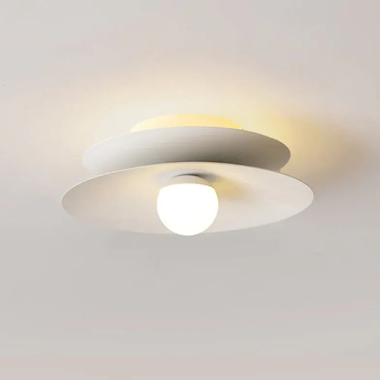 Plafond moderne minimaliste en forme de disque