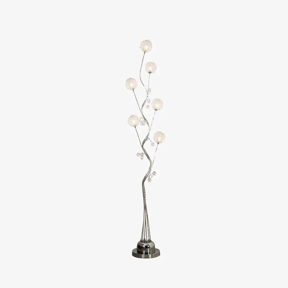 Branch-Shaped Streamlined Unique Floor Lamp