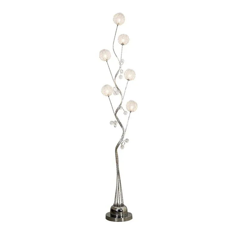 Branch-Shaped Streamlined Unique Floor Lamp