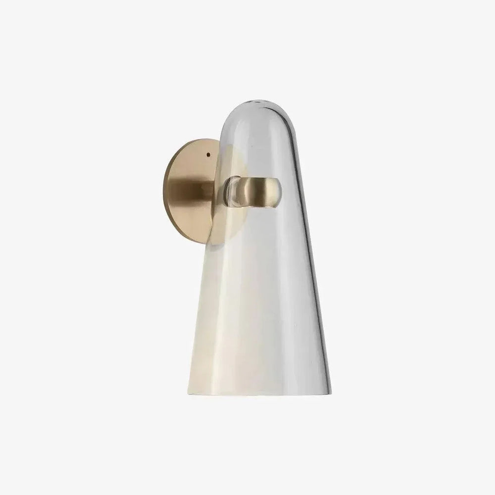 Applique De Salle De Bain En Verre Conique - Clowas.fr