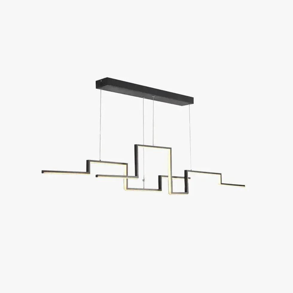 Suspension Fer Forgé Moderne Minimaliste Barre - Clowas.fr