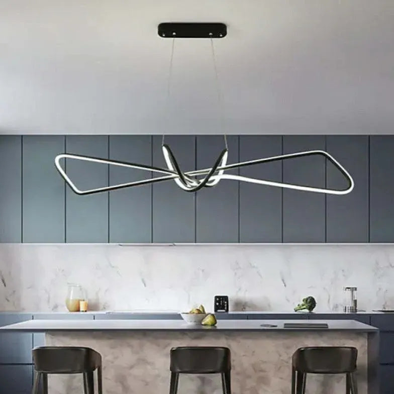 Streamlined Geometric Design LED Kitchen Pendant Light