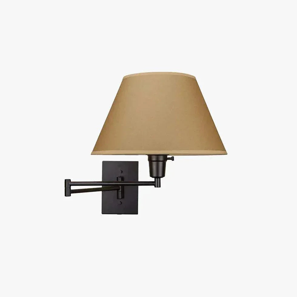 Fixation Murale Luminaire Applique Rotative Avec Bras Pivotant - Clowas.fr