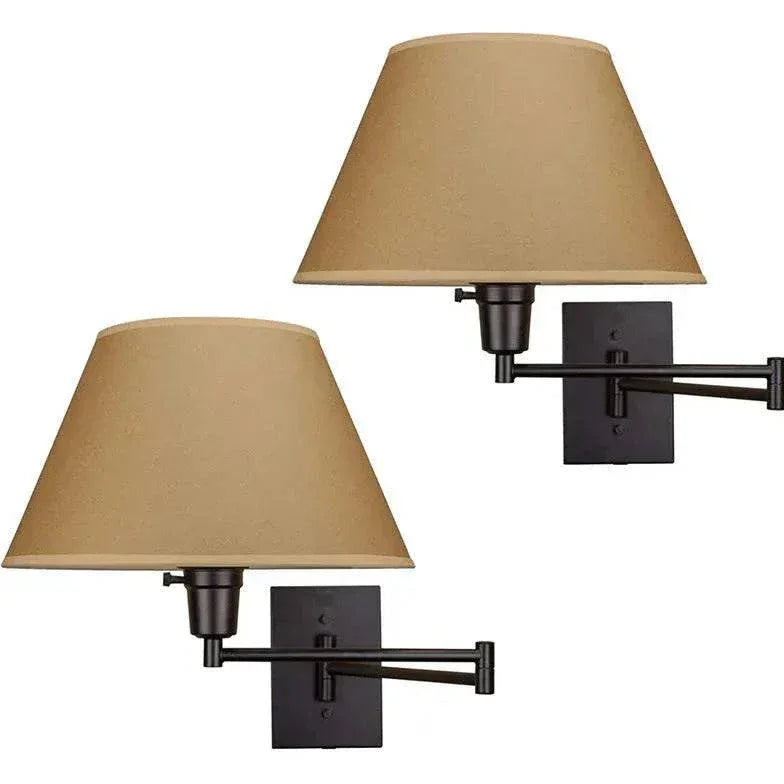 Fixation Murale Luminaire Applique Rotative Avec Bras Pivotant - Clowas.fr