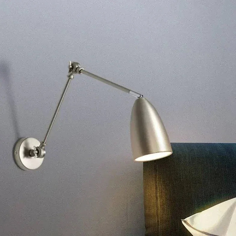 Applique Murale Pivotante Pliable En Métal Noir - Clowas.fr