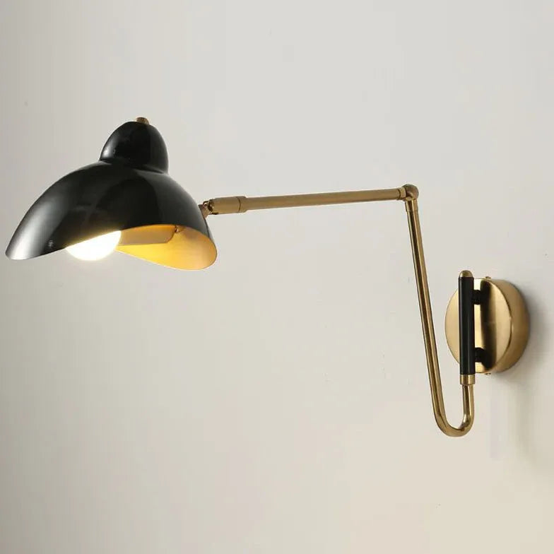 Lampe pour accrocher au lit long bras moderne