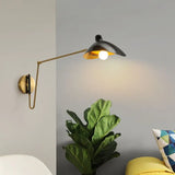 Lampe pour accrocher au lit long bras moderne