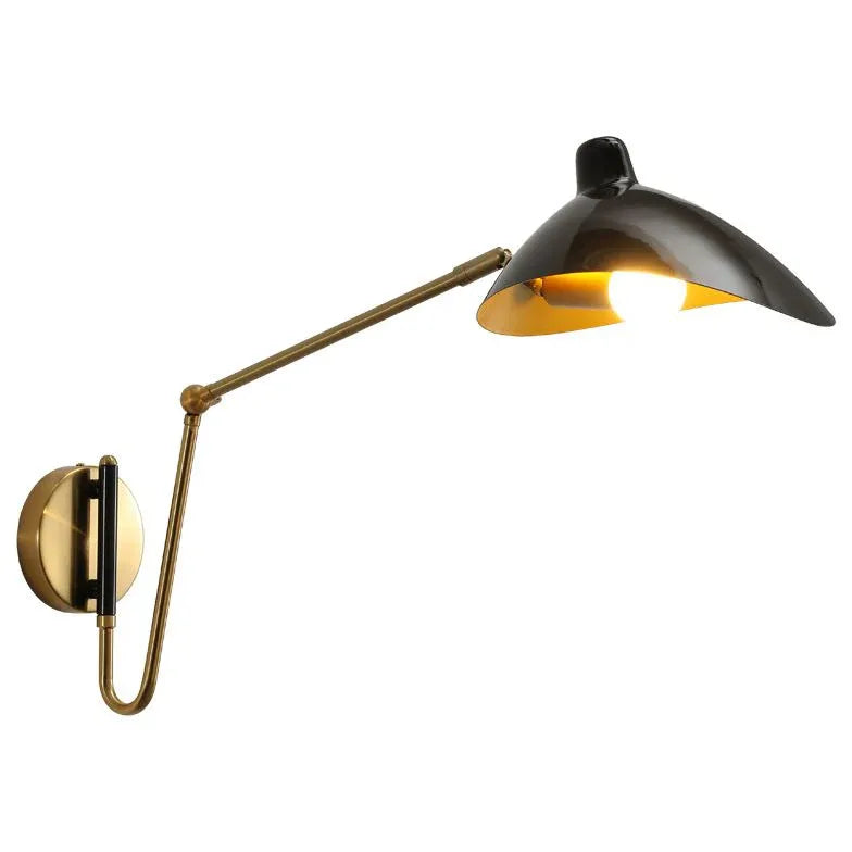 Lampe pour accrocher au lit long bras moderne