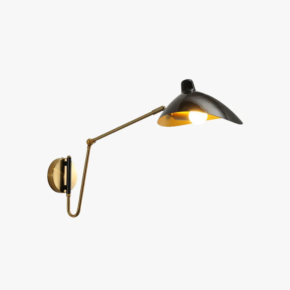 Lampe pour accrocher au lit long bras moderne