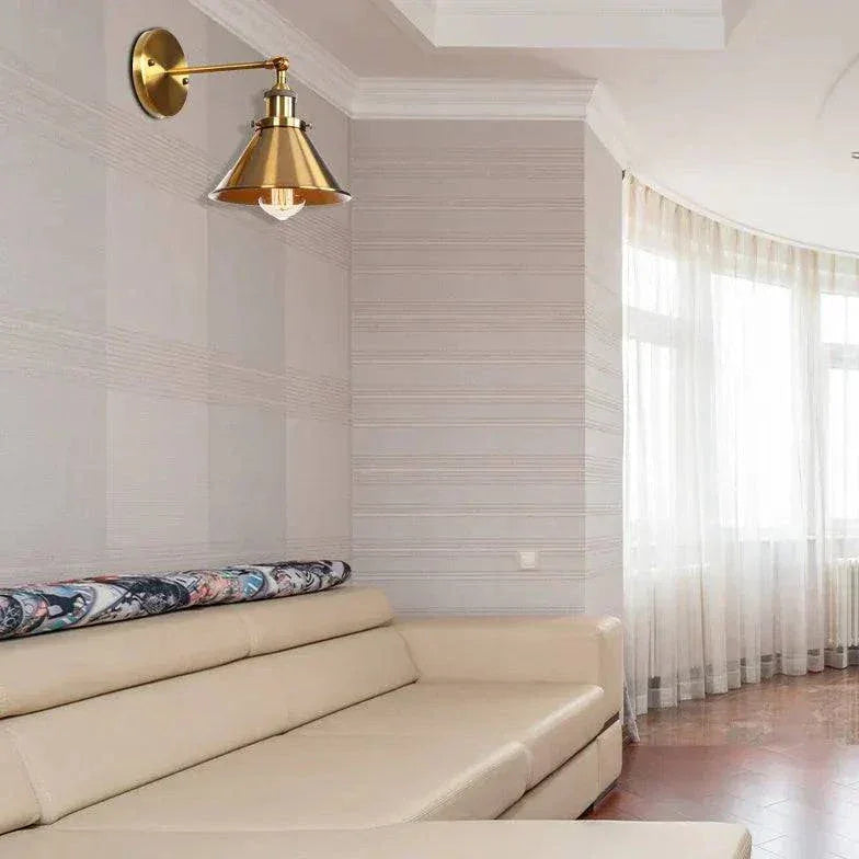 Elégante Applique Vintage Dorée Et Noire - Clowas.fr