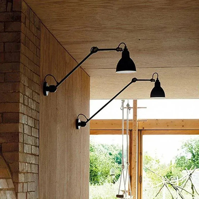 Applique Murale Noire Rotative Avec Interrupteur - Clowas.fr