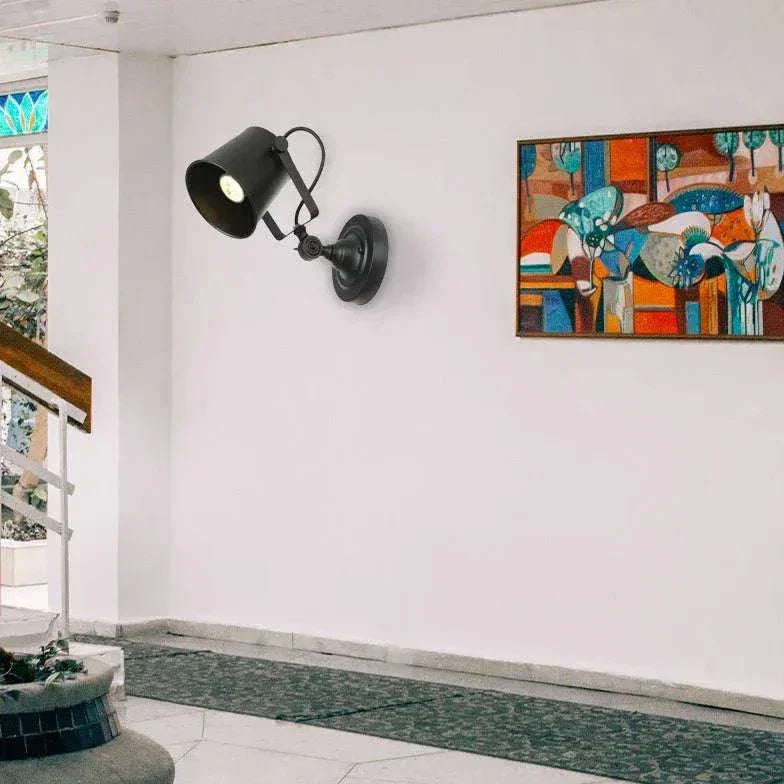 Lampe Mural Avec Interrupteur Industrielle Créative Ajustable - Clowas.fr